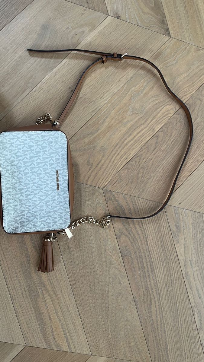Borse da donna: Borsa Michael Kors Logo Monogram Beige/Marrone Nuova – Usato da Boppelsen venduto da aci_fm9b 2