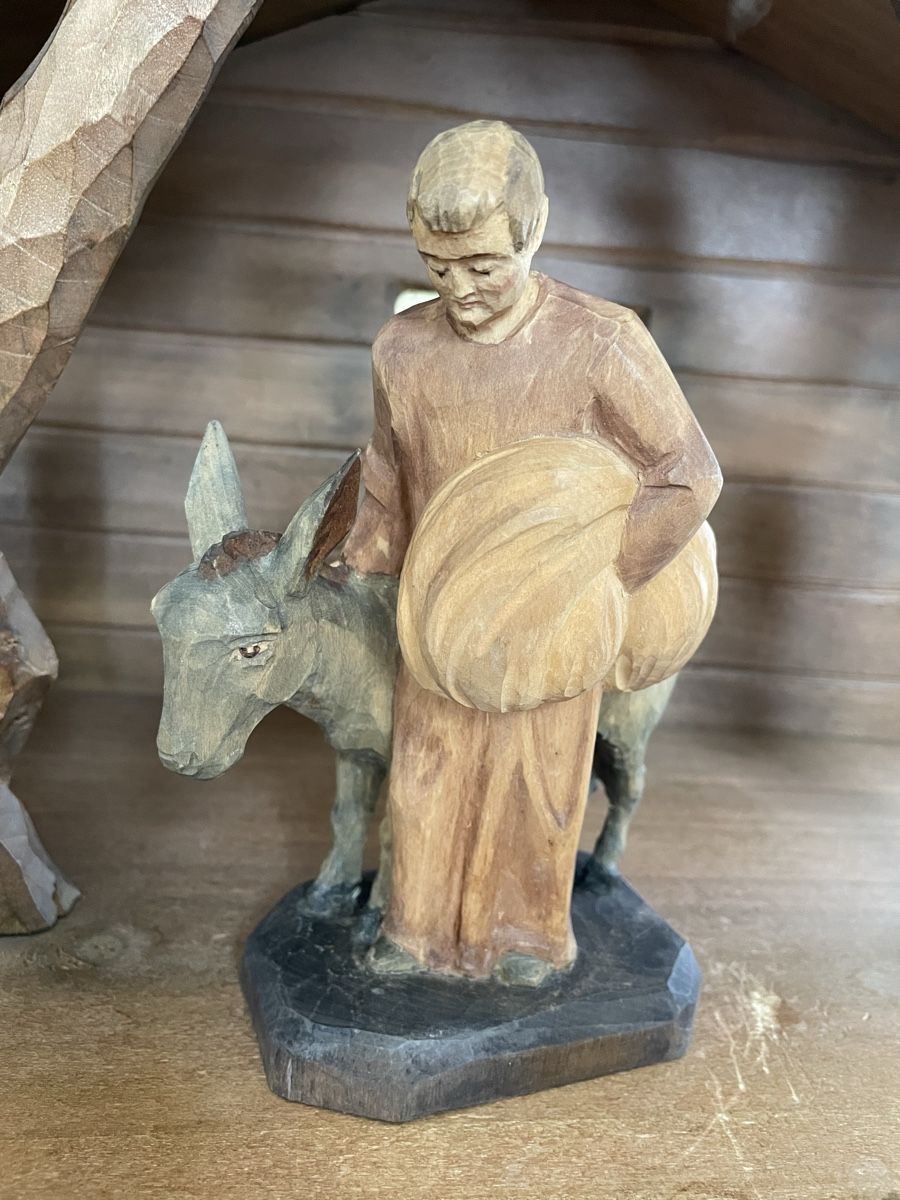 Statuette: Hirte mit Esel Thomann Brienz – Usato da Flawil venduto da Naphtali