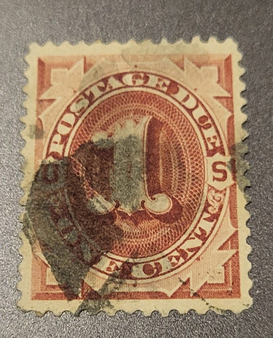 Tutti i francobolli: USA 1879-91 alte postage due briefmarke – Usato da St Gallen venduto da Stampsalshobby