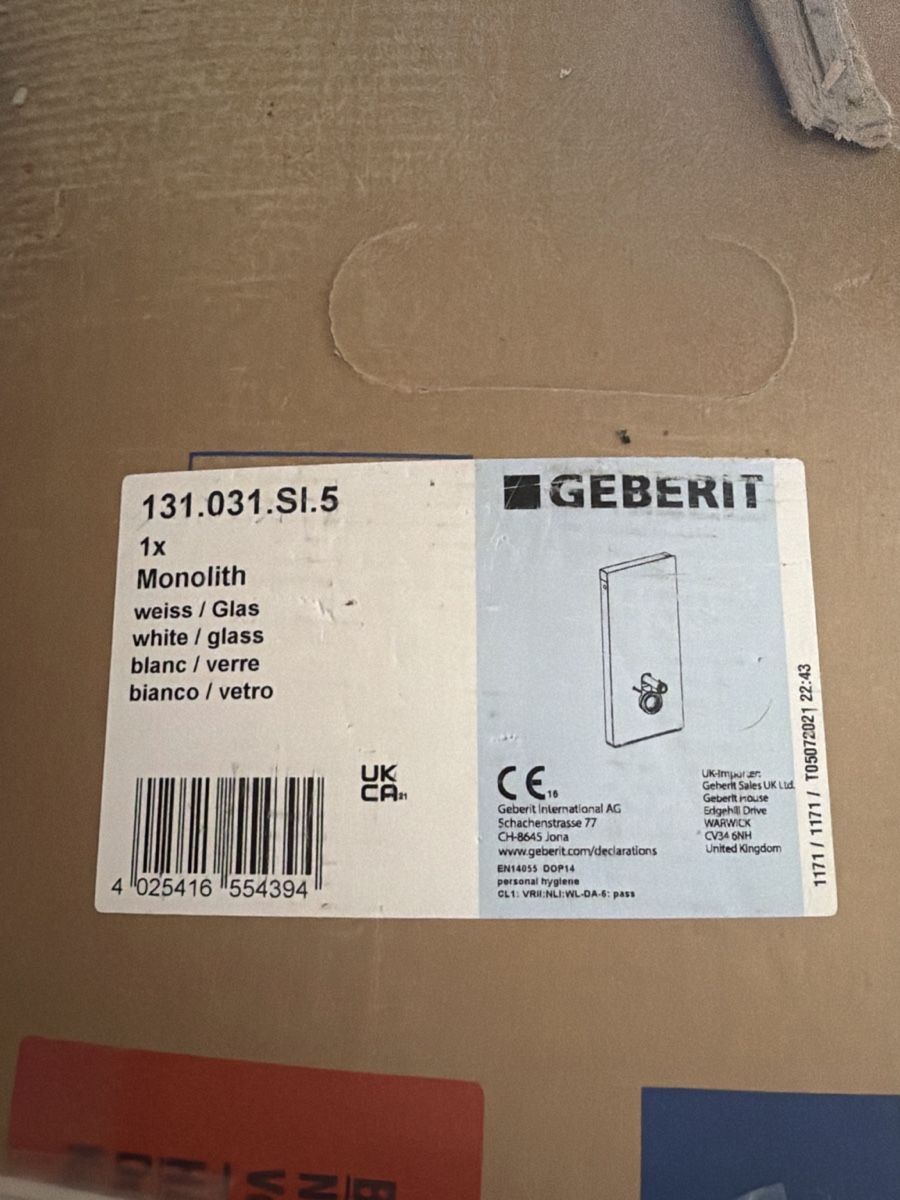 Monolith WC: Monolith weiss / Glas white  – Nuovo e nell'imballaggio originale da Amriswil venduto da deluxe_bad 2
