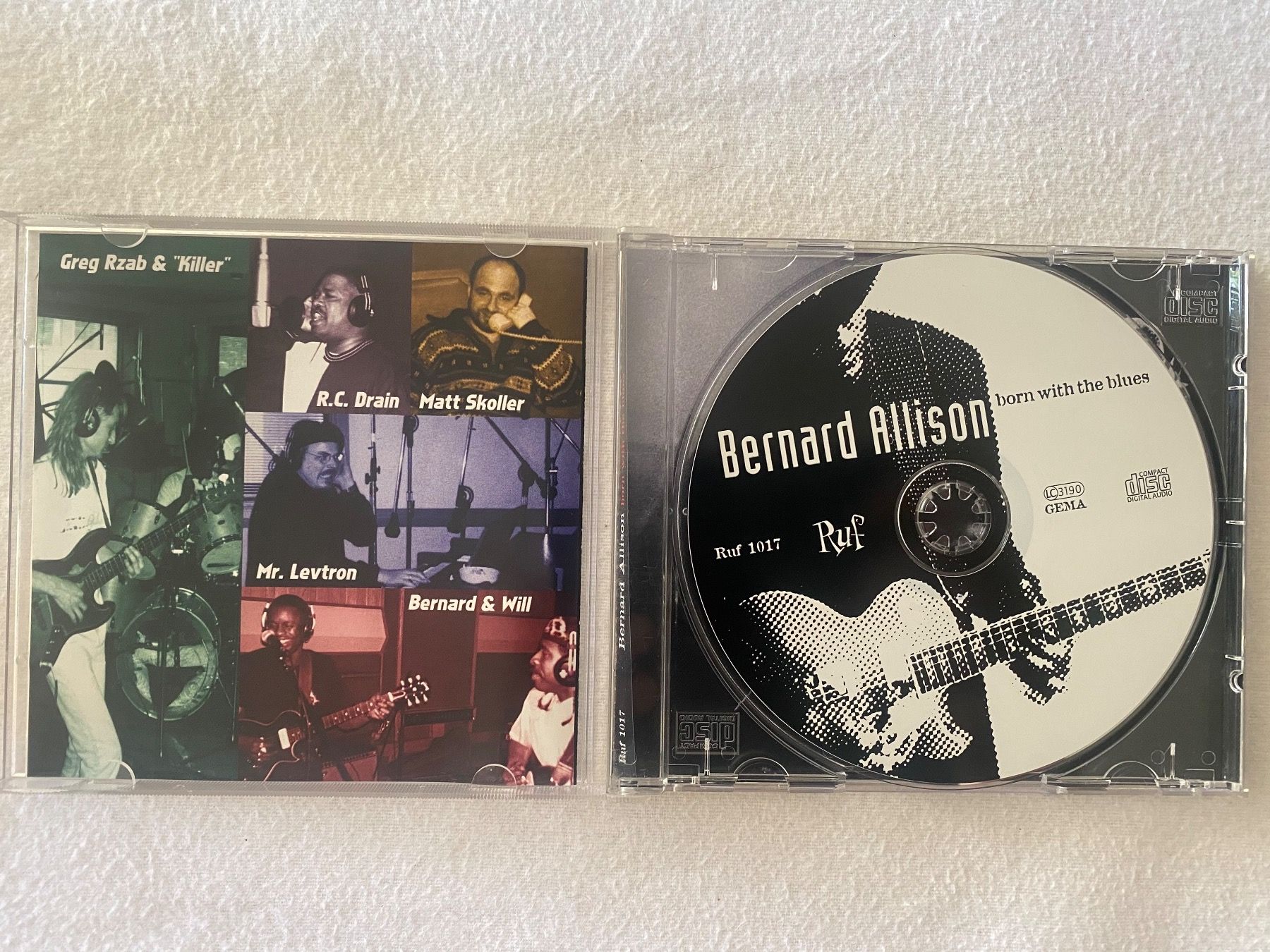 CDs: Bernard Allison - Born with the Blues – Neu (gemäss Beschreibung) aus Duggingen von Kisha010 1