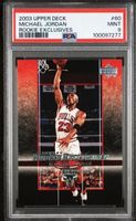 2003 Upper Deck Rookie Exclusives Michael Jordan #60 PSA 9