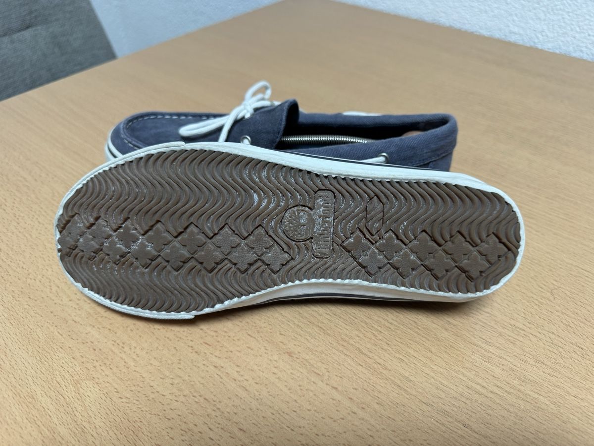 Timberland Scarpe da uomo: Timberland Earthkeepers Canvas Bootsschuhe, Gr. 42, Blau – Usato da Küsnacht ZH venduto da IrischkaB 2