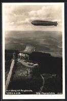 Wildenthal, Zeppelin über dem Auersberg