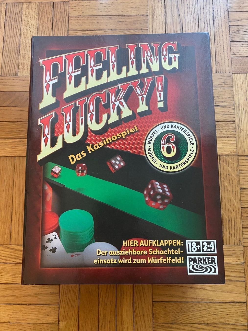 Parker Giochi: Feeling Lucky - Das Casinospiel – Nuovo e nell'imballaggio originale da Zürich venduto da Gabiii