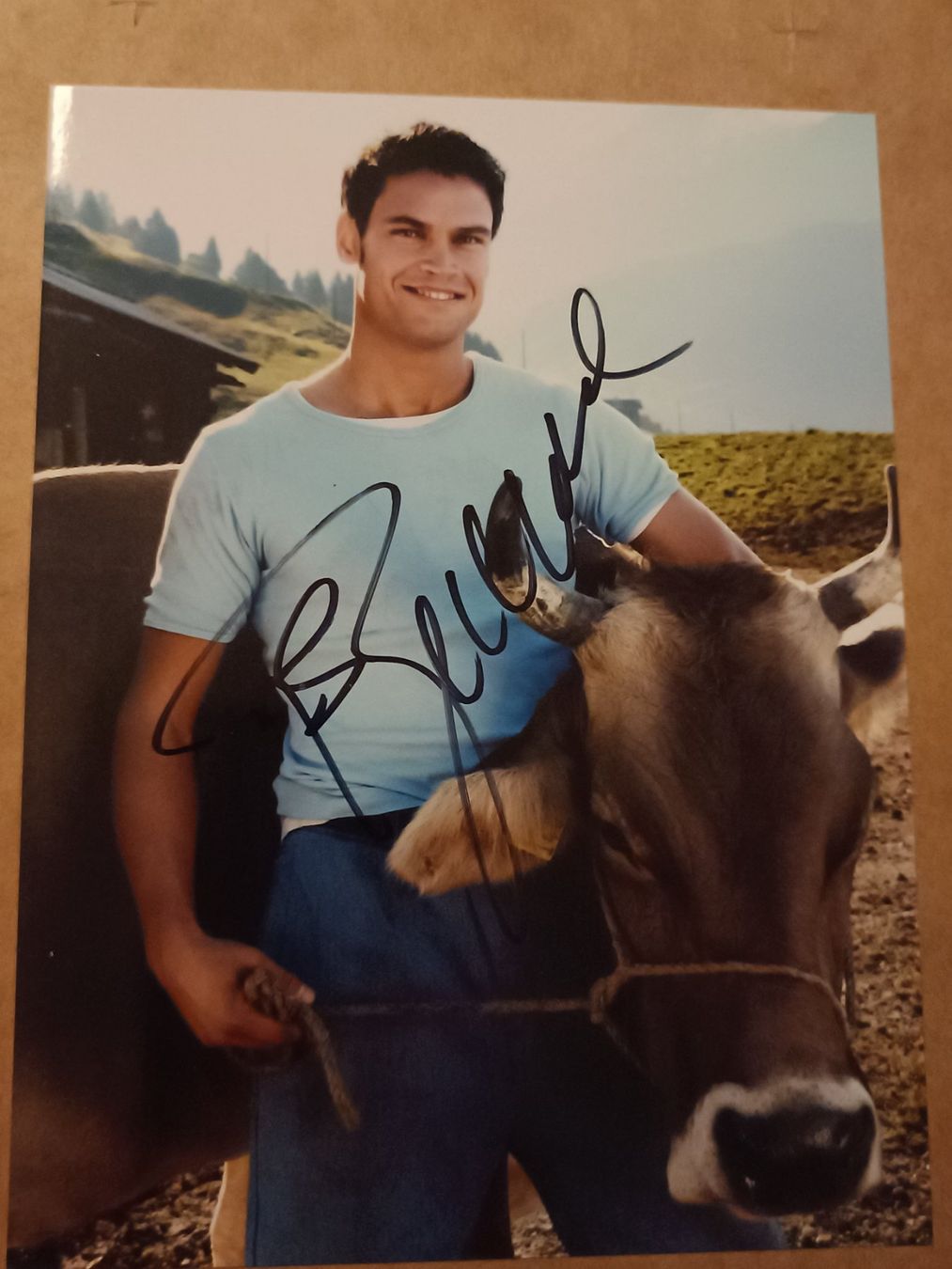 Autografi: Reno Blumenthal - Handsignierte 13x18cm Foto – Usato da Menziken venduto da Artographs