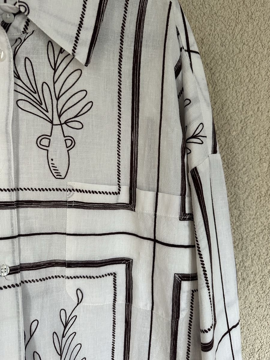 Manor Camicette: Cotton/ Linen Shirt – Usato da Lugano venduto da GGcloset 2