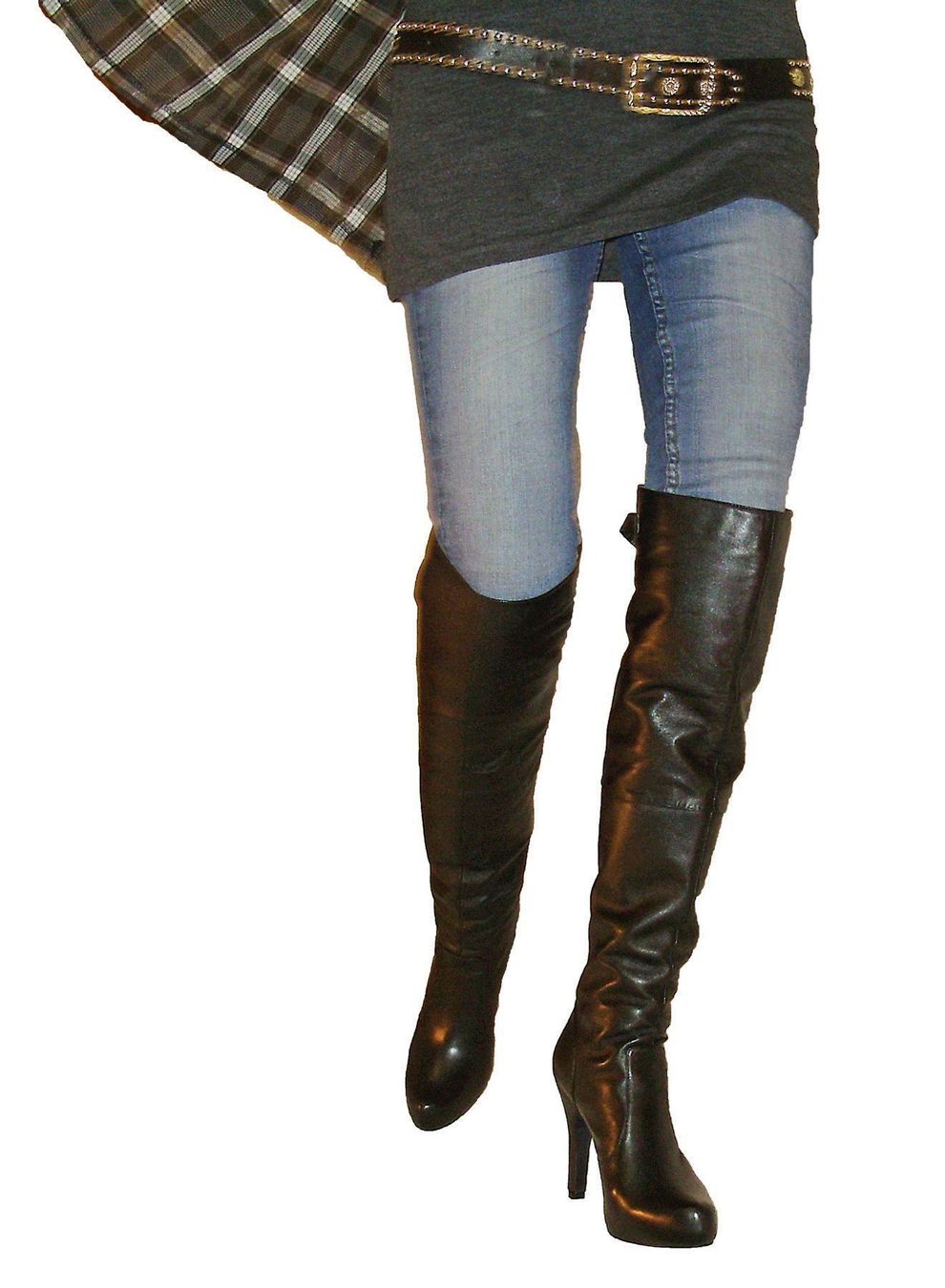 Scarpe da donna: Overknee Luichiny Gr. 36  in Schwarz – Nuovo e nell'imballaggio originale da Horn venduto da thatlooksgood 2