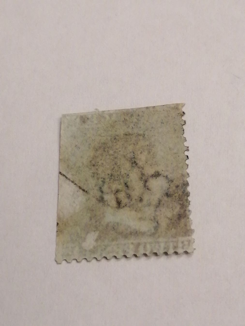 Alle Briefmarken: Two Pence Blue 1855  – Gebraucht aus Happerswil von tschergi 1