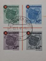 Fr.Zo Württemberg Block Mi-Nr.1 l gestempelt geprüft 1800 Fr