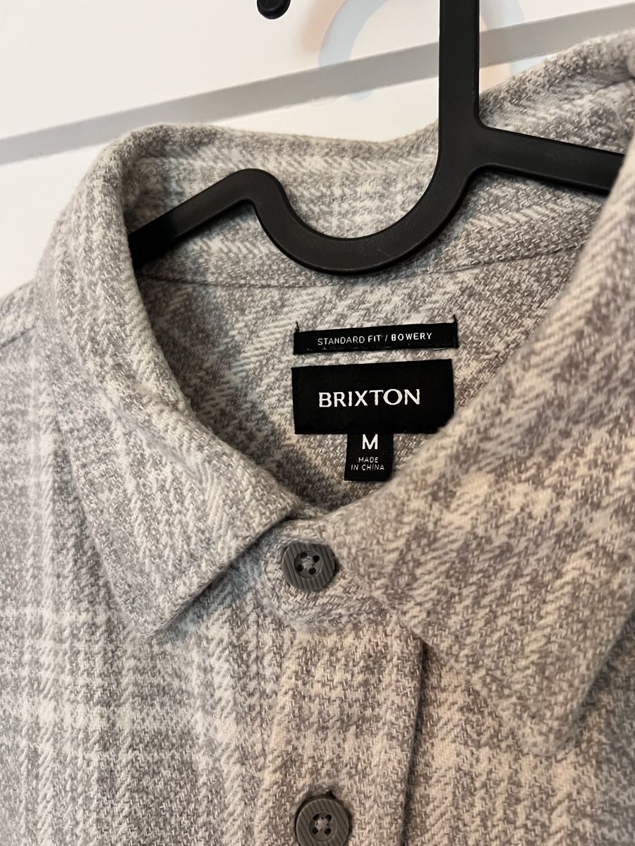 Camicie: Brixton Heavy Bowery Flannel Shirt Jacket - Men's Medium – Usato da St. Gallen venduto da Seleukaner 1