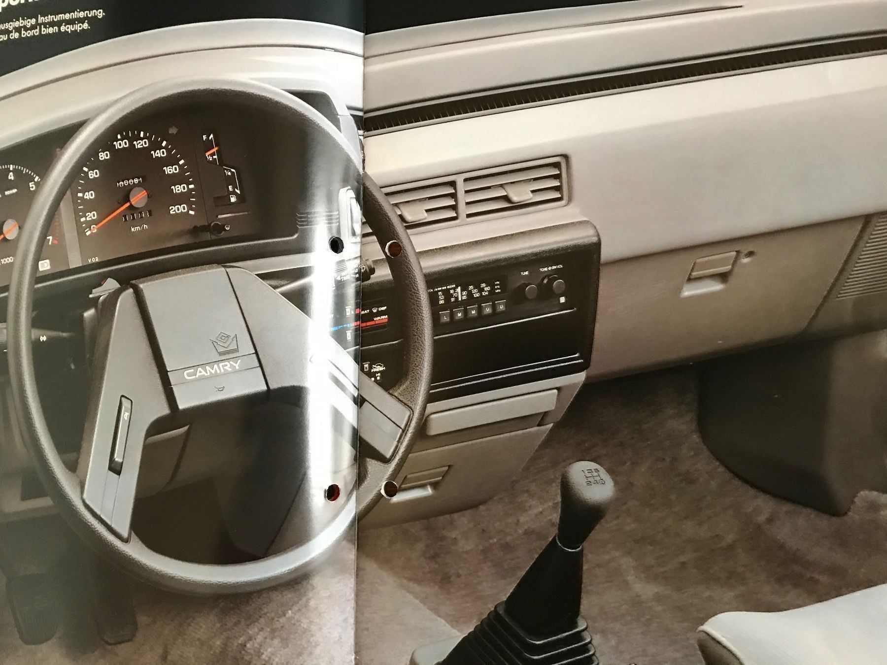 Toyota Documenti: Toyota Camry Prospekt – Usato da Balterswil venduto da Jeko1967 5