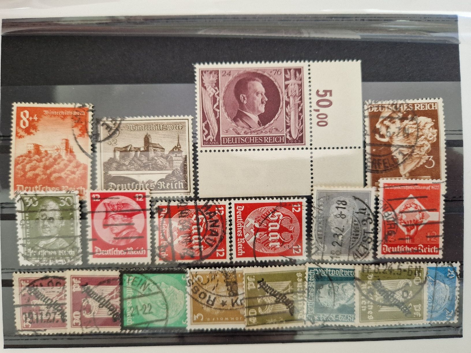 Tutti i francobolli: Deutsches Reich Briefmarken – Usato da St. Gallen venduto da Enrico_SG