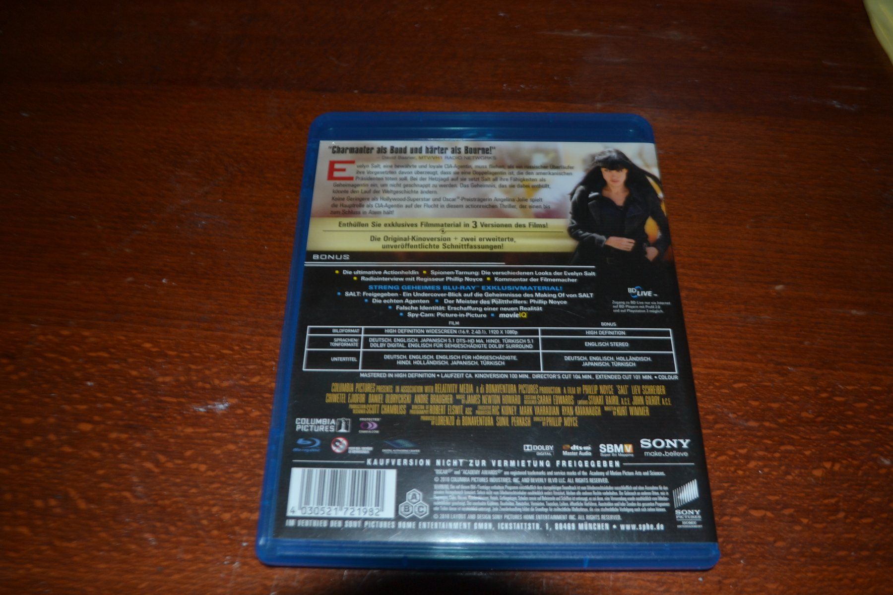 Alle DVDs: Salt  – Gebraucht aus Laupen ZH von chefdom 1