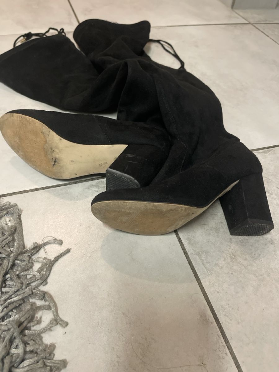 Damenschuhe: High stiefel schwarz gr 37 – Gebraucht aus Bad Zurzach von Cuore34 3