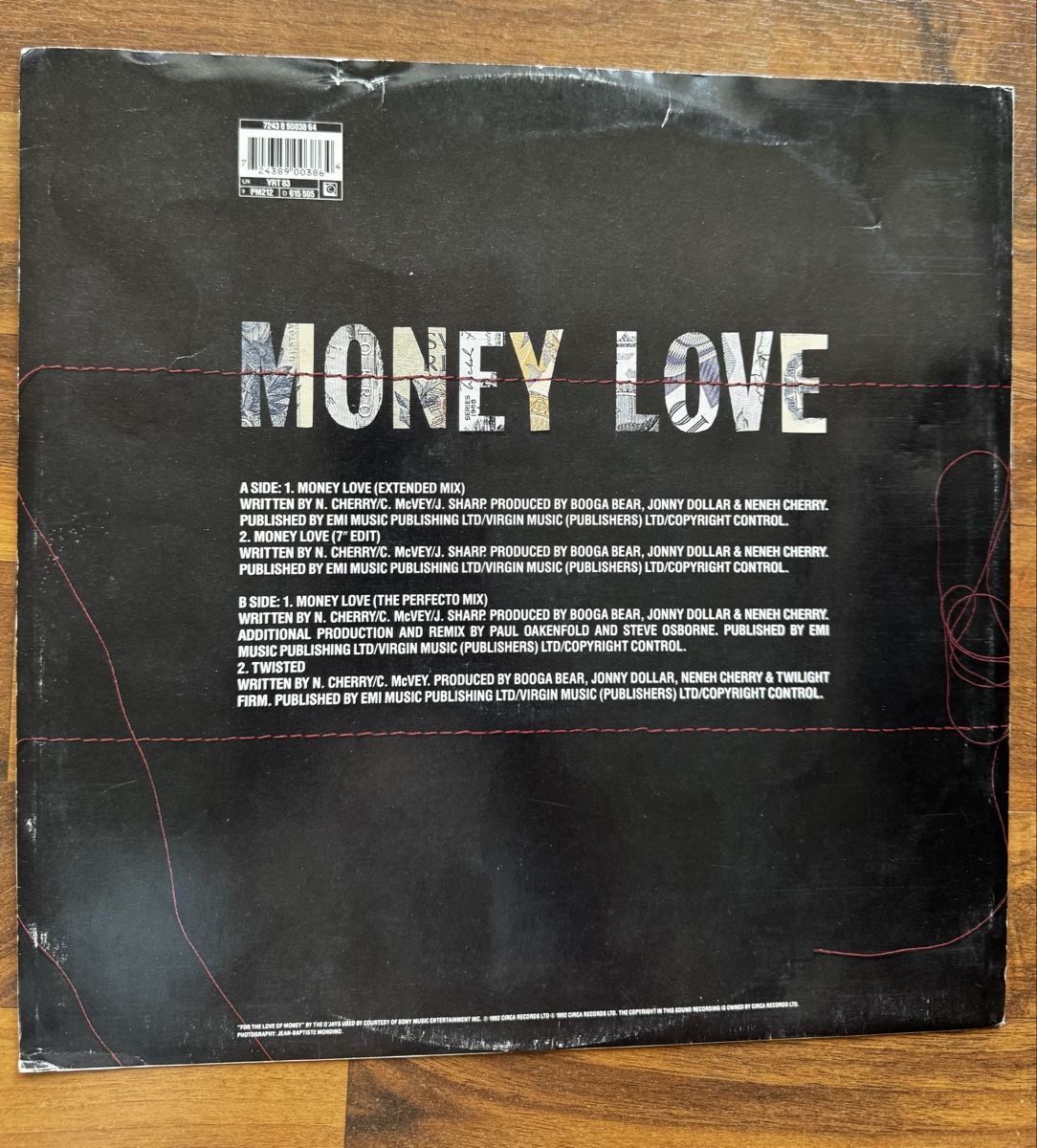 Schallplatten: Neneh Cherry - Money Love - 12" Maxi - 90s – Gebraucht aus Rorbas von BlackstarRecords 1