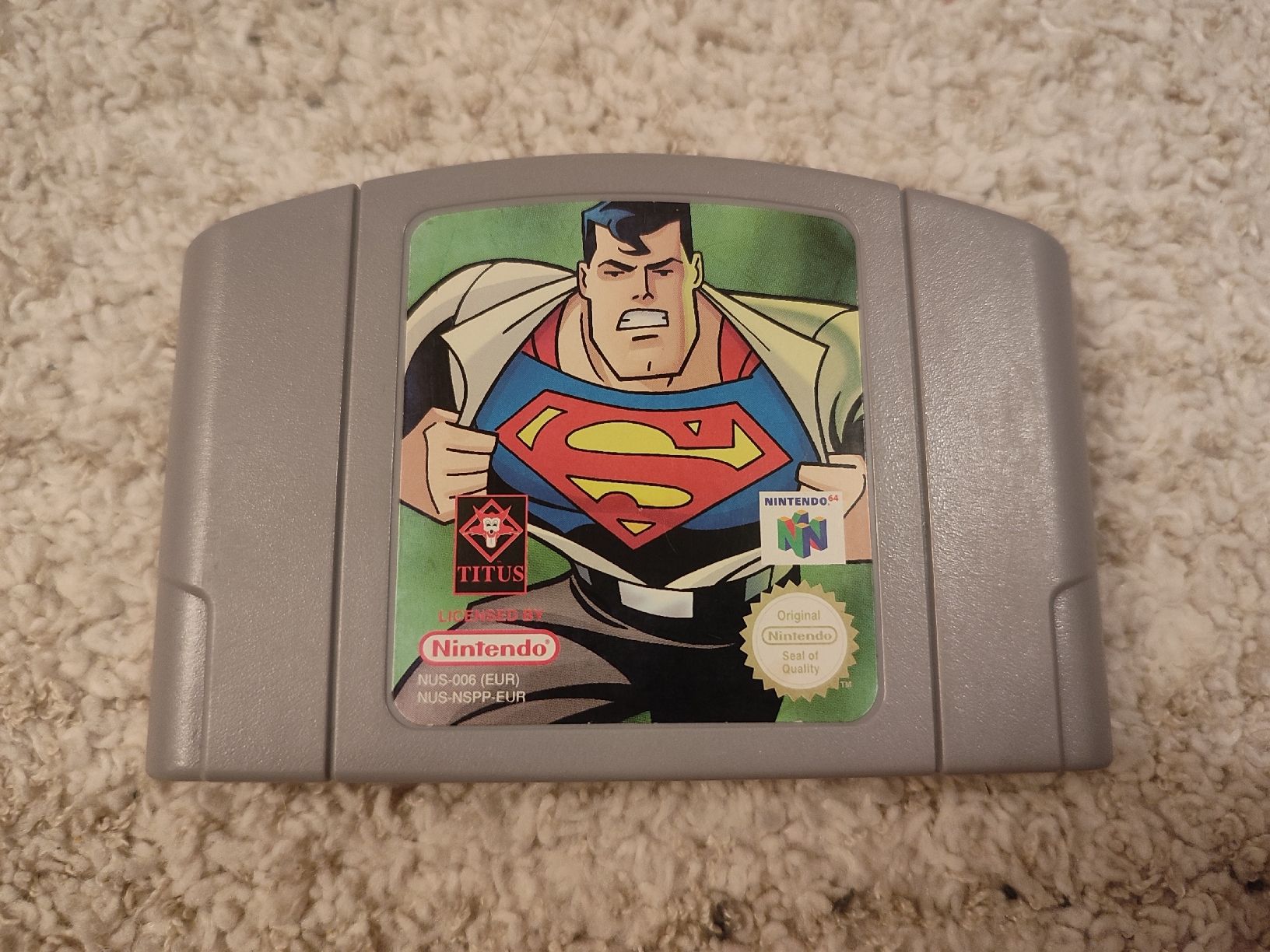 Nintendo Jeux: Superman  – D'occasion à Bougy-Villars par Vogue