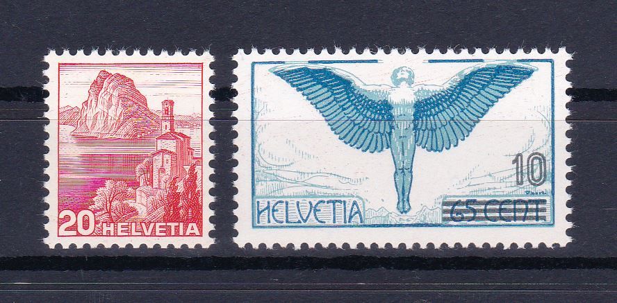 Tutti i francobolli: W9+10 postfrisch, SBK 70.- – Usato da Wenslingen venduto da riger11