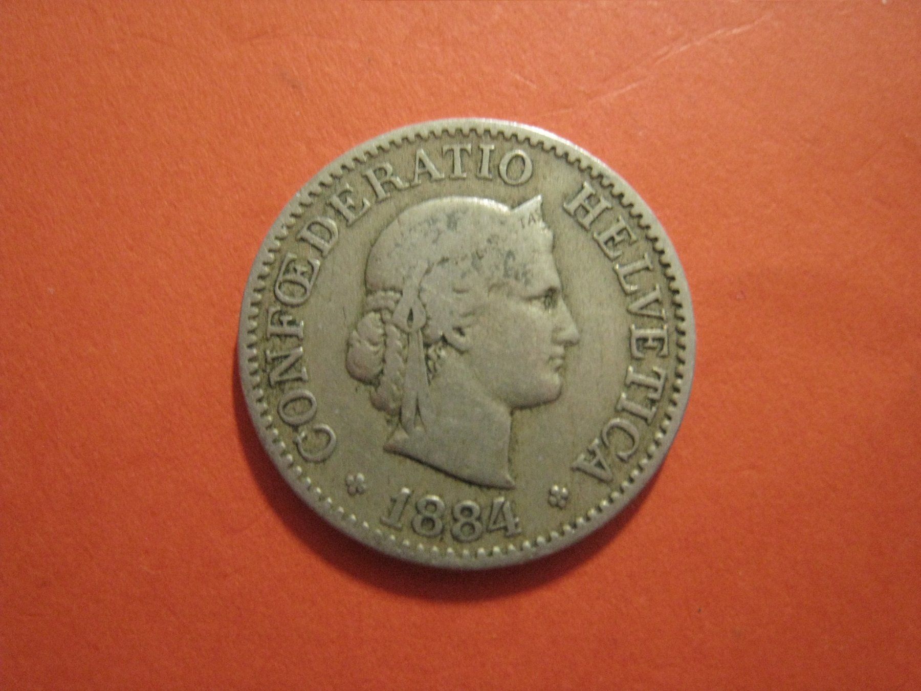 Tutti le monete: 10 Rappen  1884    ss+    (56)2.00 – Nuovo (secondo la descrizione) da Aarwangen venduto da Pinsel7890