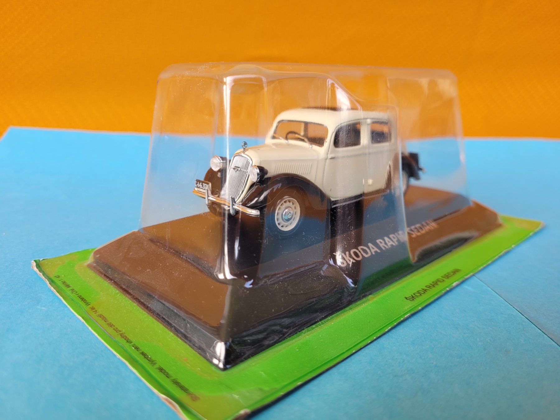 Skoda Modellini d'auto: Skoda Rapid Sedan 1:43 – Nuovo e nell'imballaggio originale da Domdidier venduto da Bimbo57 2