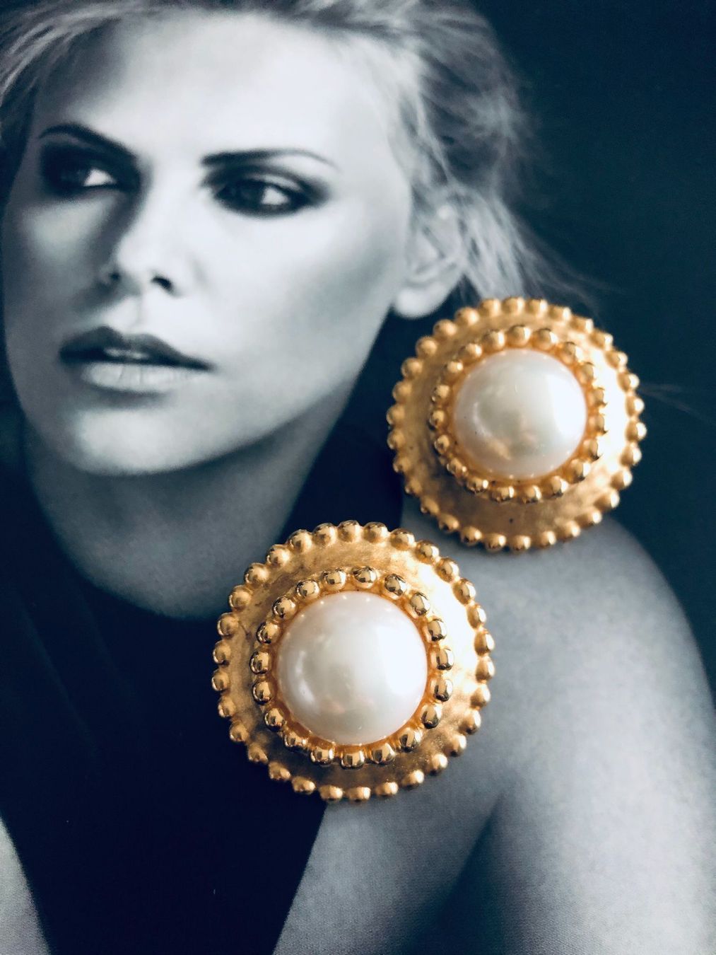 Orecchini pendenti & Orecchini a lobo: Wunderschöne Ohrringe mit gold Plaiting – Usato da Winkel venduto da Luxtime 4