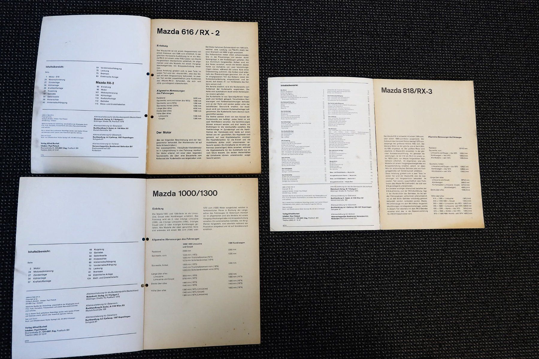 Libri: Mazda Bucheli Reparaturanleitung – Usato da Tägerschen venduto da Triba01 1