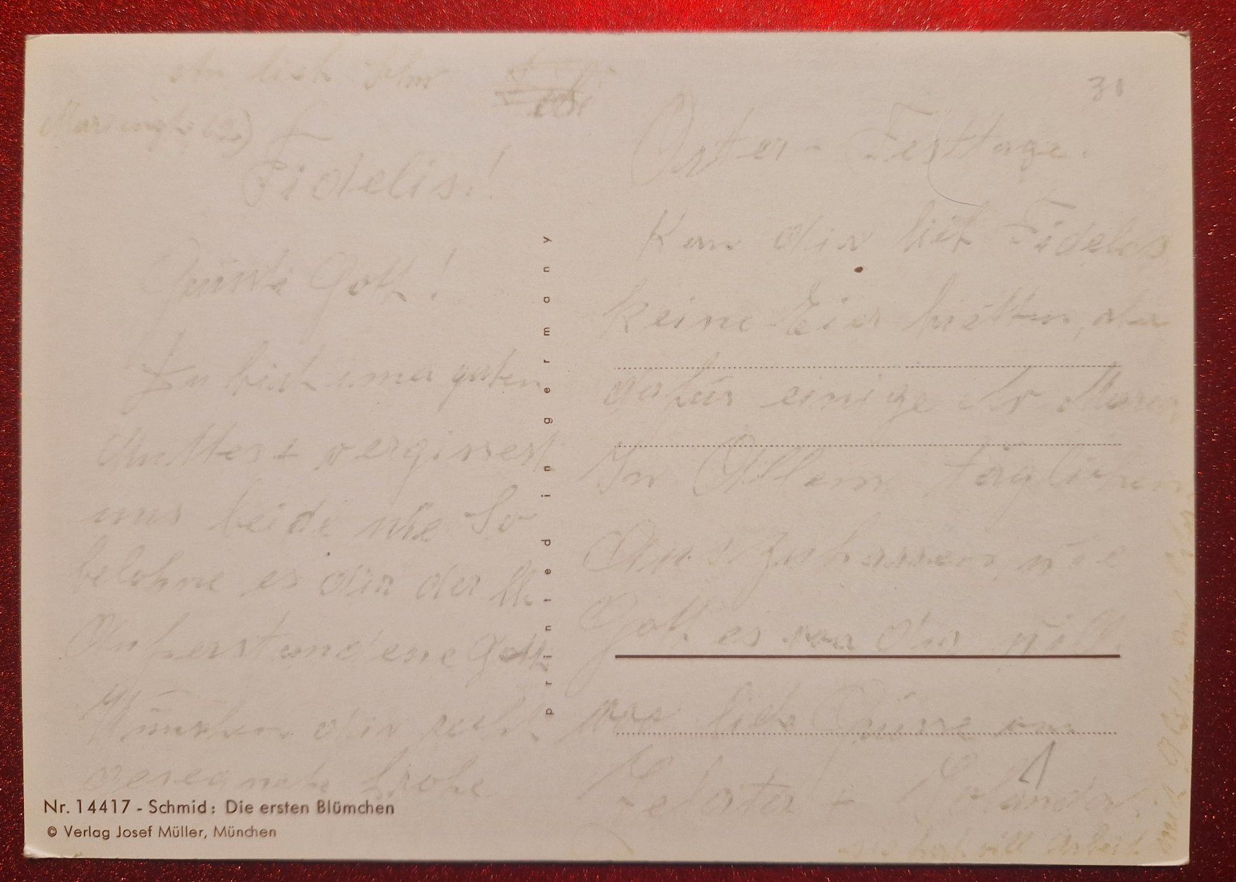 Cartoline postali: Die ersten Blümchen alt – Usato da Melchnau venduto da Arthurius 1