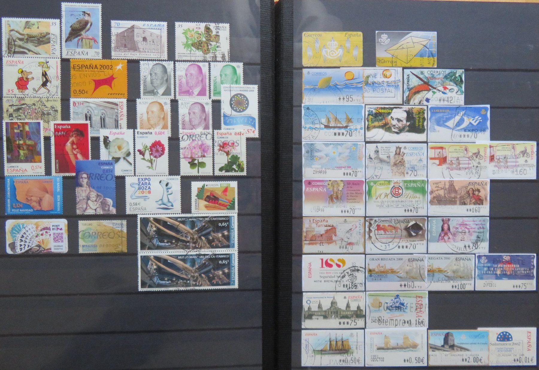 Tutti i francobolli: Spanien Riesensammlung 1851-2011, 3'150 verschiedene, 2000 E – Usato da Vaduz venduto da muro100 8