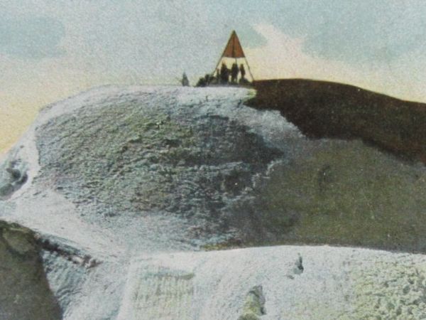 Cartoline postali: TITLISGIPFEL BELEBT  1905 AK ONW BUG – Usato da Ettingen venduto da Hausi4711 1