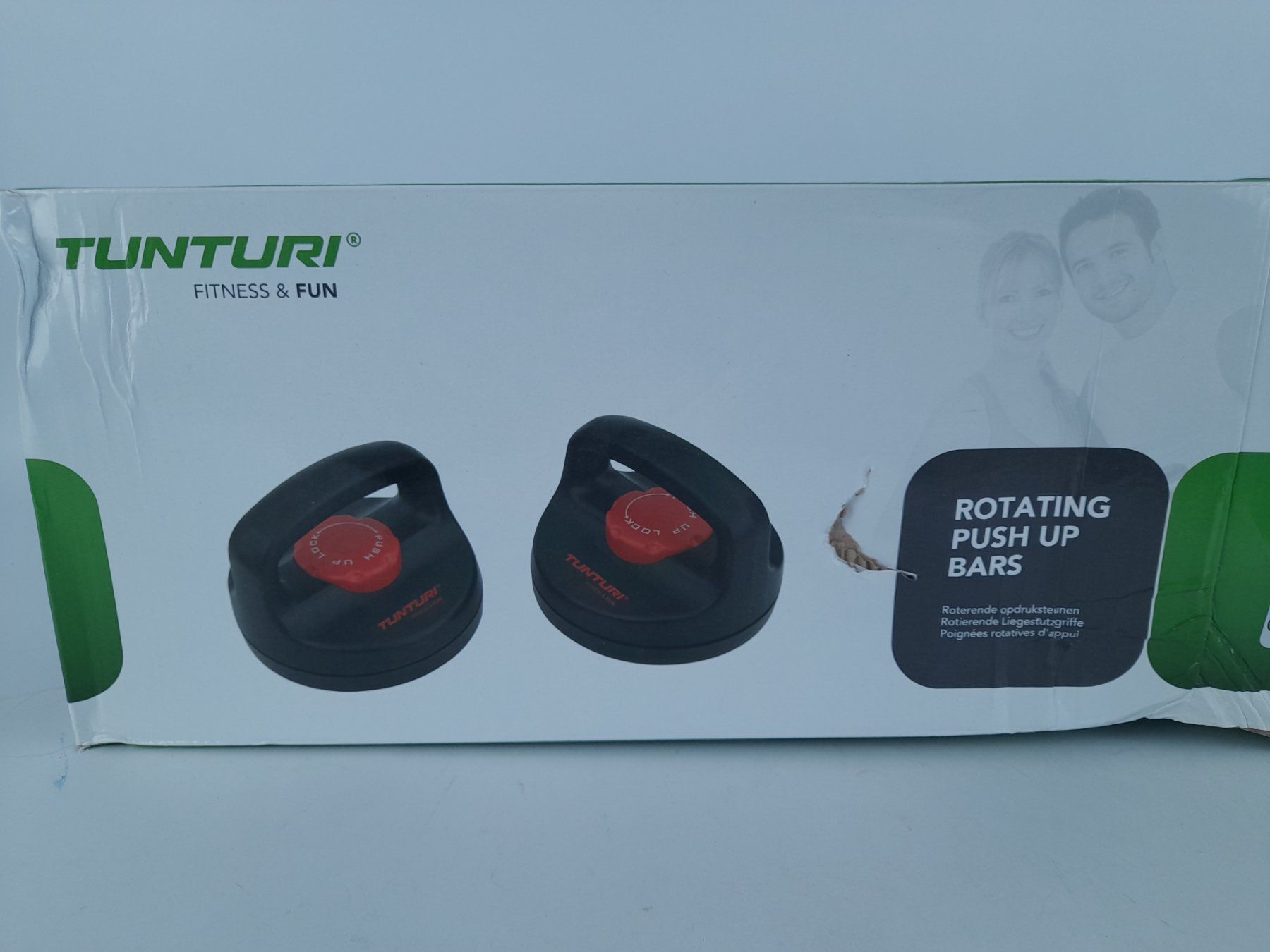 Tunturi Hometrainer: TUNTURI Rotierende Liegestützgriffe – Nuovo (secondo la descrizione) da Liebefeld venduto da Restwert_Liebefeld 2