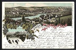 Litho Schaffhausen, Teilansicht mit Br