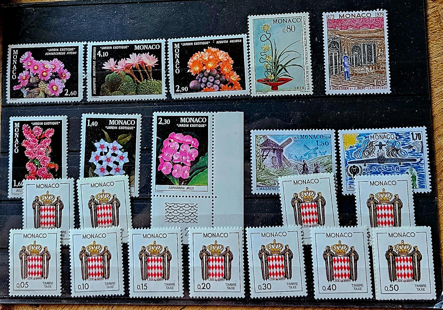Tutti i francobolli: MONACO timbres neufs ** 1976-81 – Nuovo (secondo la descrizione) da Les Valettes venduto da Nuba1