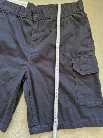 Cargo Shorts, Gr. 48-50, dunkelblau, Hose, Shorts, Bund=43cm