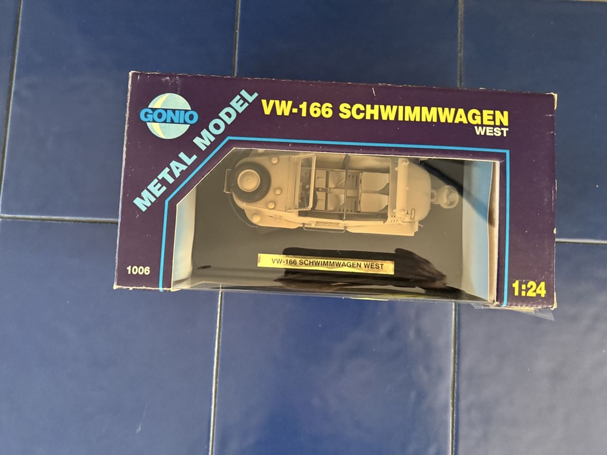 Volkswagen Modellini d'auto: VW-166 Schwimmwagen West – Nuovo e nell'imballaggio originale da Triesen venduto da .SPM. 4