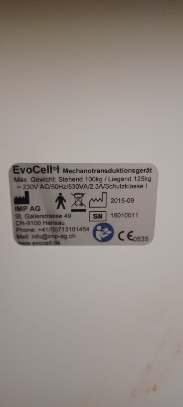 Appareils médicaux: EvoCell Mechanotransduktionsgerät gebraucht – D'occasion à Dürrenäsch par Uliu 3