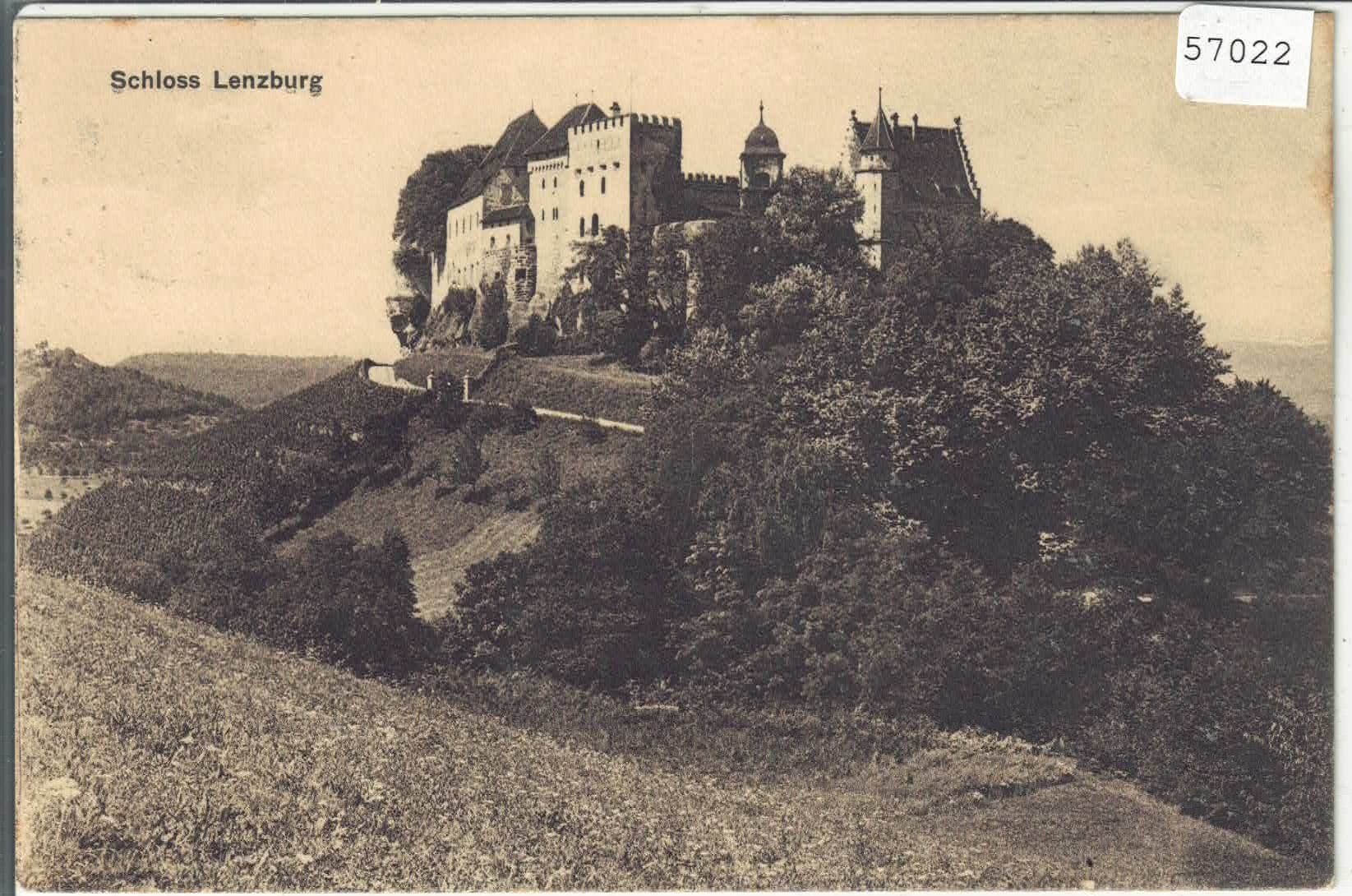 Ansichtskarten: Schloss Lenzburg – Gebraucht aus Ettingen von Kartenplanet