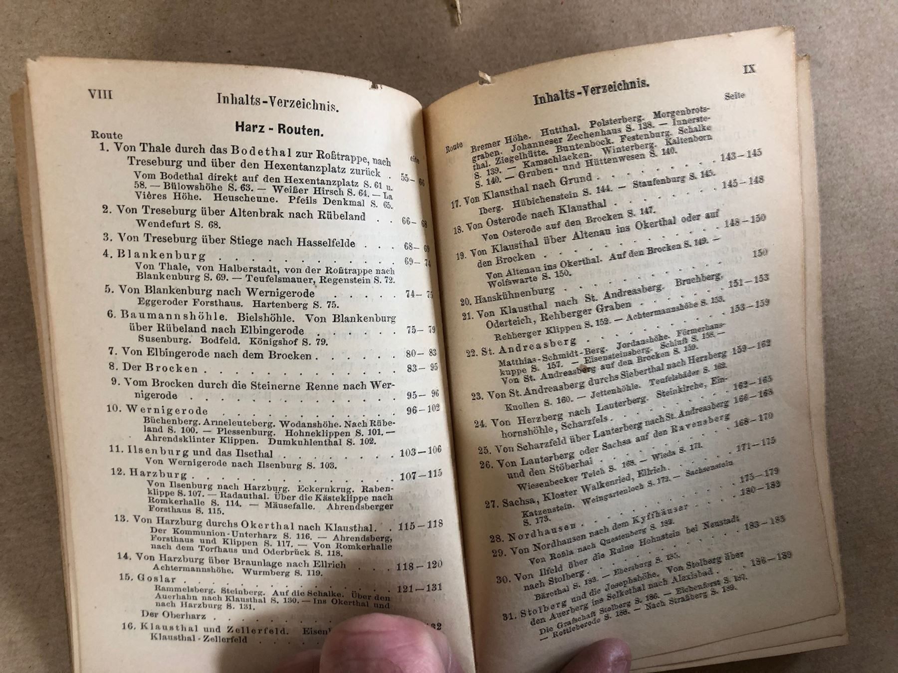 Libri: Meyers Reisebücher: Der Harz 1884 – Usato da Zürich venduto da allp 4