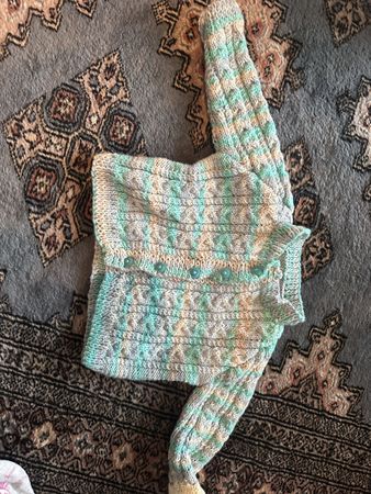 Elegante Strickjacke für Mädchen gr 74