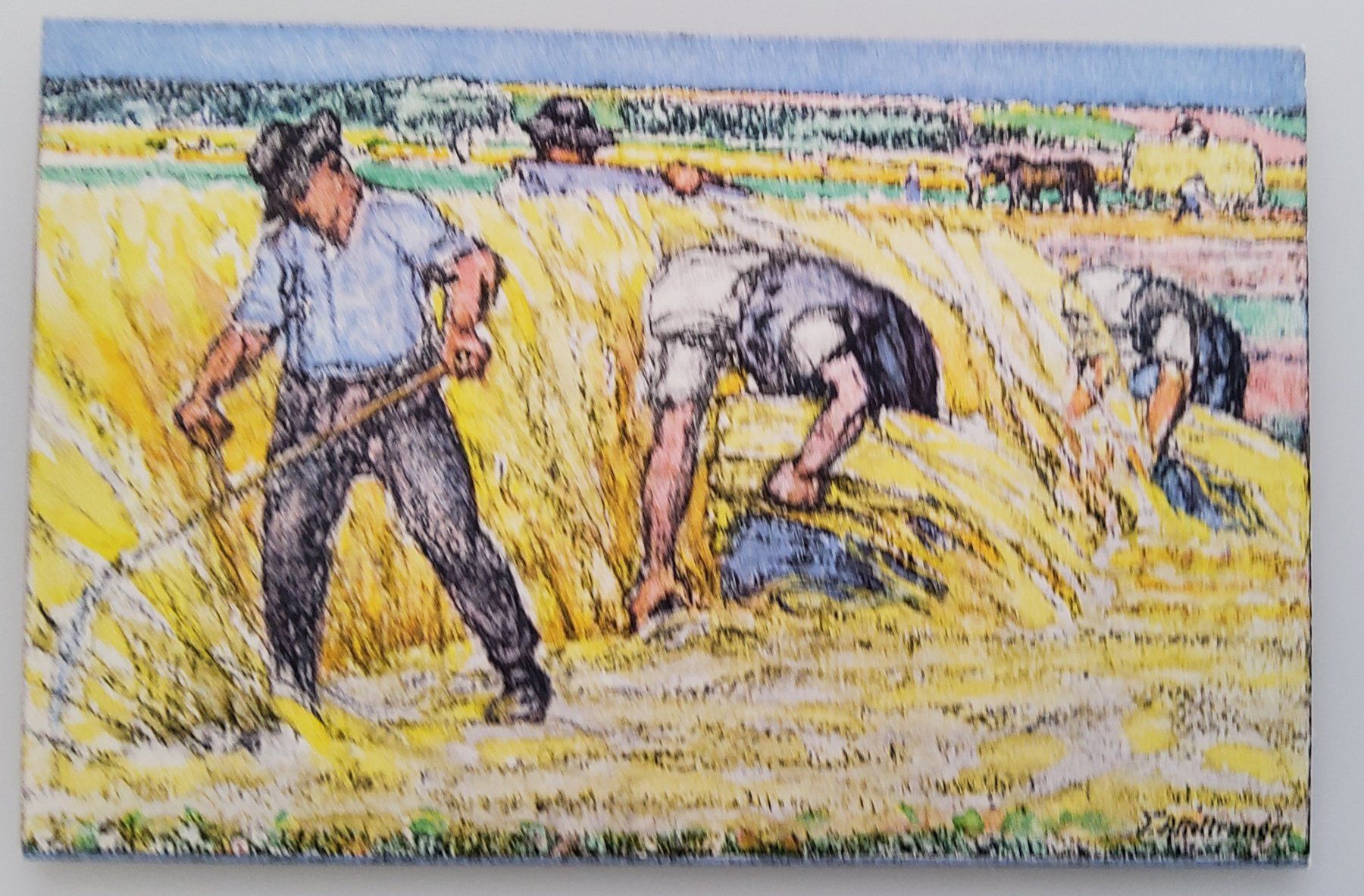 Tutti i francobolli: Bundesfeierpostkarte Nr.29 - 1920 - Die Ernte – Nuovo (secondo la descrizione) da Buchrain venduto da mue_kru