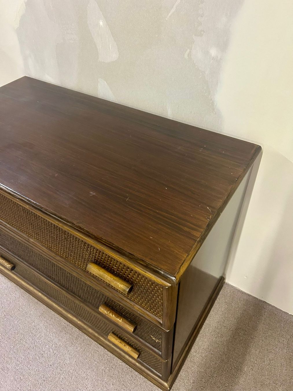 Kommoden: Vintage Rattan Bambus Kommode 3 Schubladen – Gebraucht aus Rickenbach ZH von Der-Insider 4