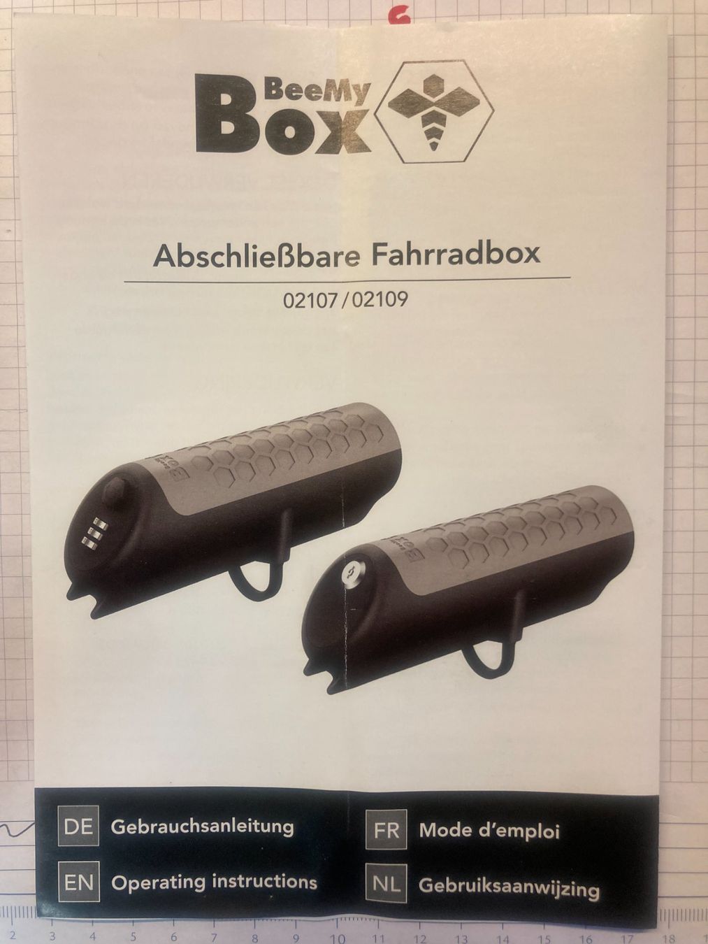Pezzi di ricambio: Fahrradbox abschliessbar, BeeMy Box, neu ungebraucht – Nuovo e nell'imballaggio originale da Hauptwil venduto da Wame