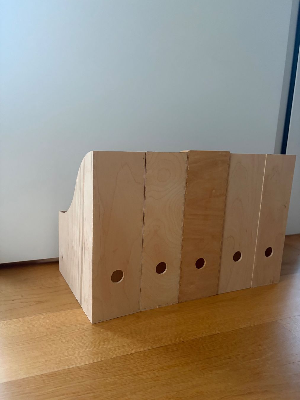 Ordner: Ablagefächer 5 Stk. aus Holz – Gebraucht aus Windisch von Laura_1991 1