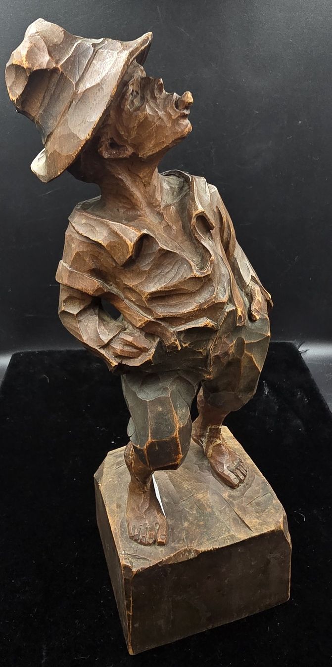 Figurines: Handgeschnitzte Figur Holz – D'occasion à Rorschacherberg par snOOpydOg11 5