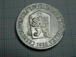 Tschechoslowakei 10 Heller, 1962
