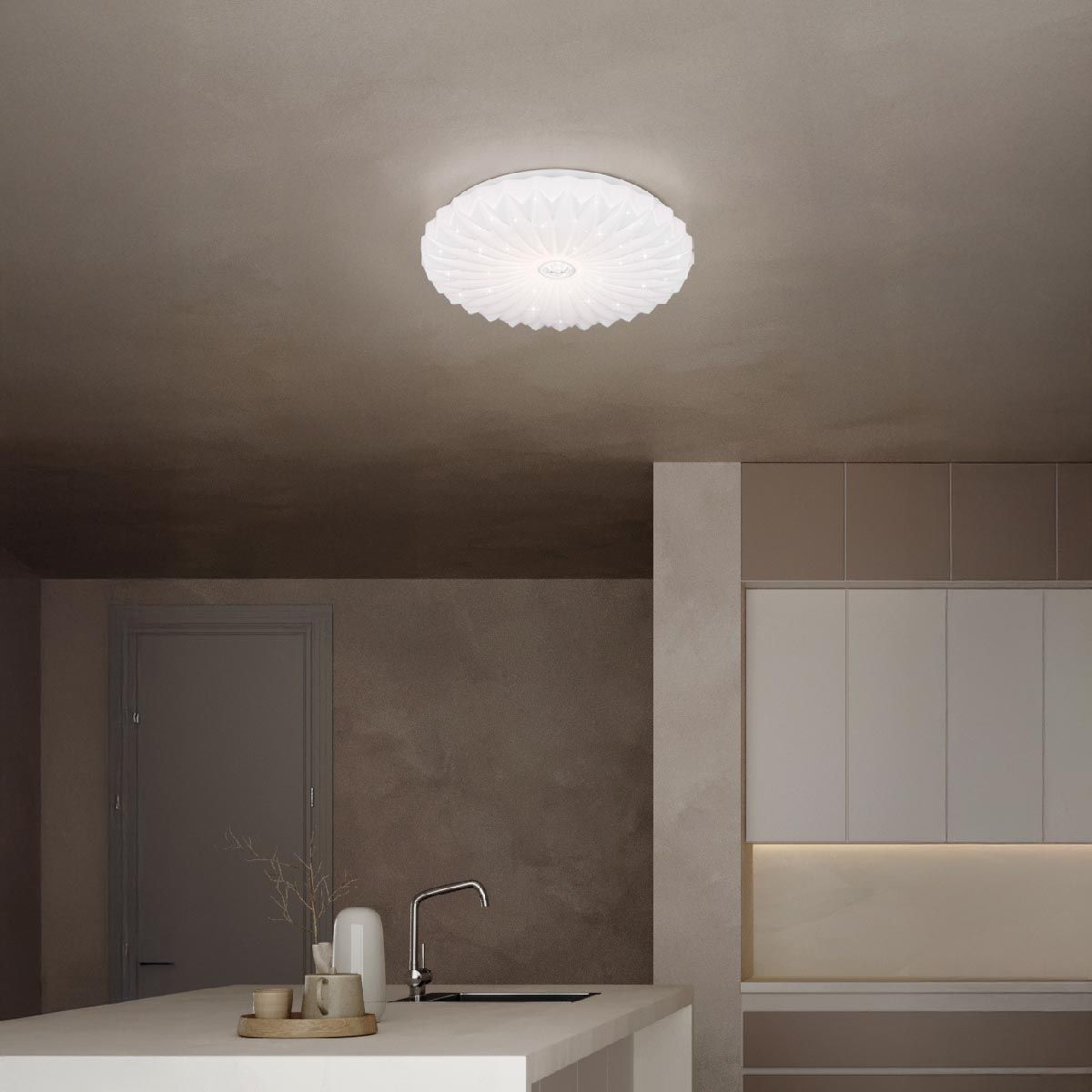 Lampadari & plafoniere: LED Deckenleuchte, Dimmbar, CCT, 38 cm Ø – Nuovo (secondo la descrizione) da Kreuzlingen venduto da Smart-Light 1