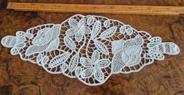 Handgemachte Spitze, Vintage Deckchen, neuwertig