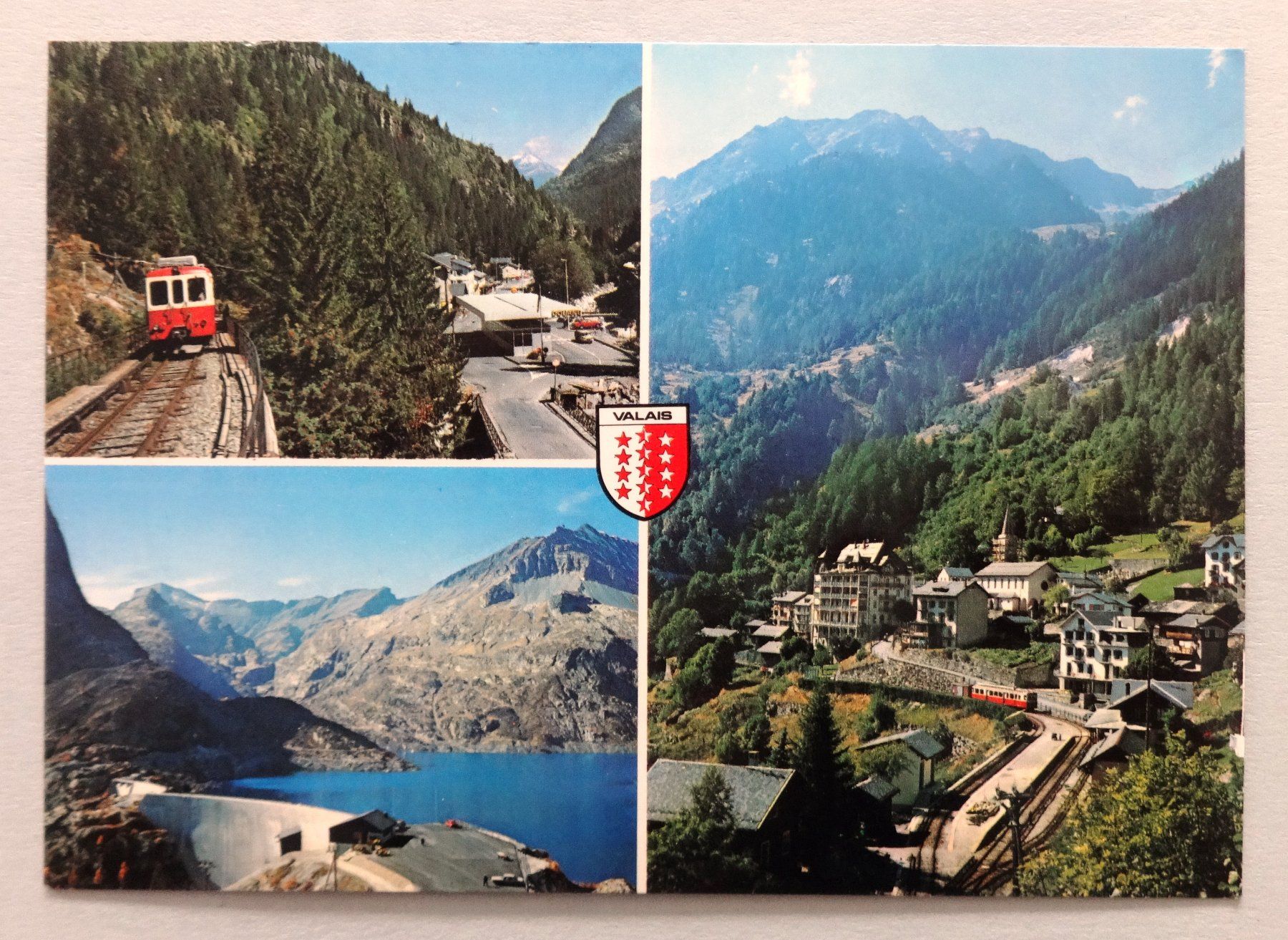 Cartoline postali: Au barrage du Grand-Emosson – Usato da Fétigny venduto da Billy2miny