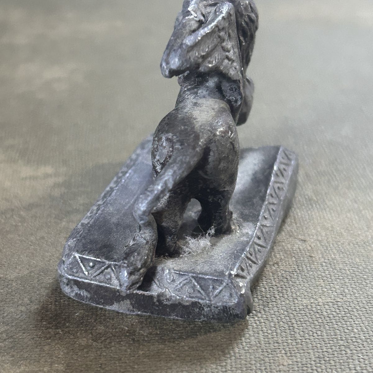 Sculture & Statue: Markus Löwe mit Buch, Antik, DEKO – Usato da Laufen venduto da belleskulptur 2
