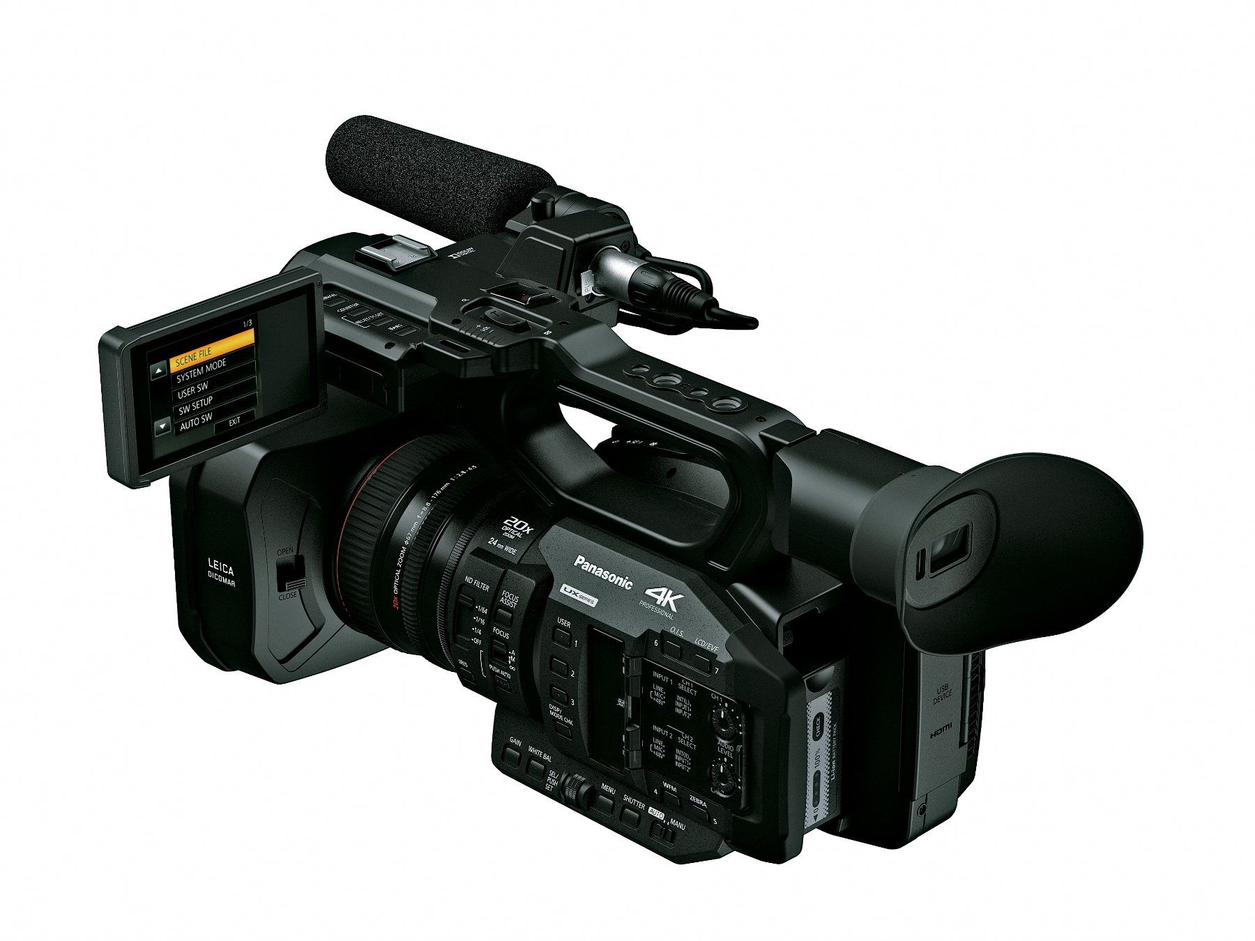 Panasonic Camcorder: Panasonic AG-UX 180 4K Kamera – Gebraucht aus Kleingurmels von heinz2022 1