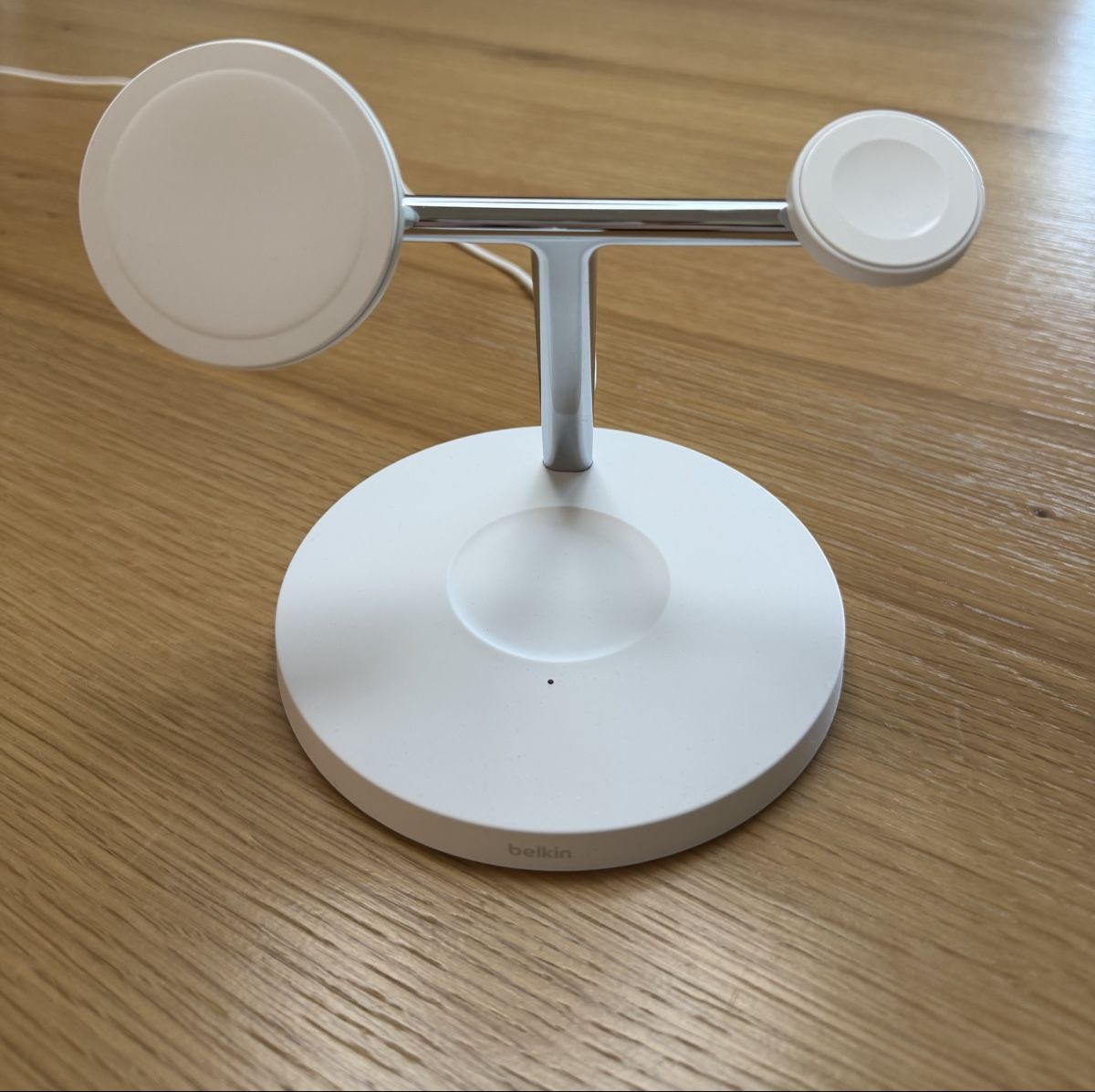 Belkin Caricabatterie: Belkin BoostCharge Pro 3-in-1 MagSafe Ladestation – Nuovo (secondo la descrizione) da Esslingen venduto da ciprianidon